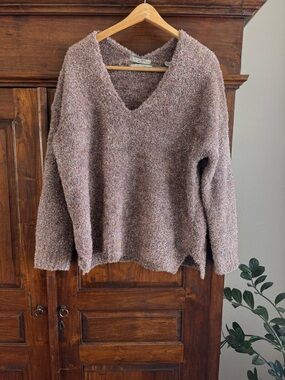 ALLSAINTS Sparkle V Neck Sweater